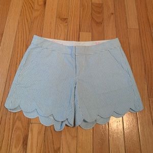 Buttercup Scallop Hem Shorts